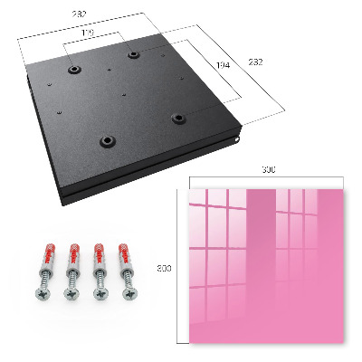 Key storage box Cool pink
