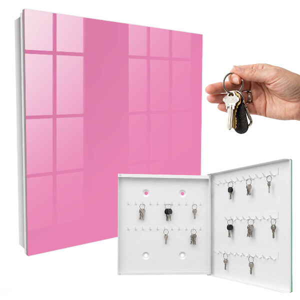 Key storage box Cool pink