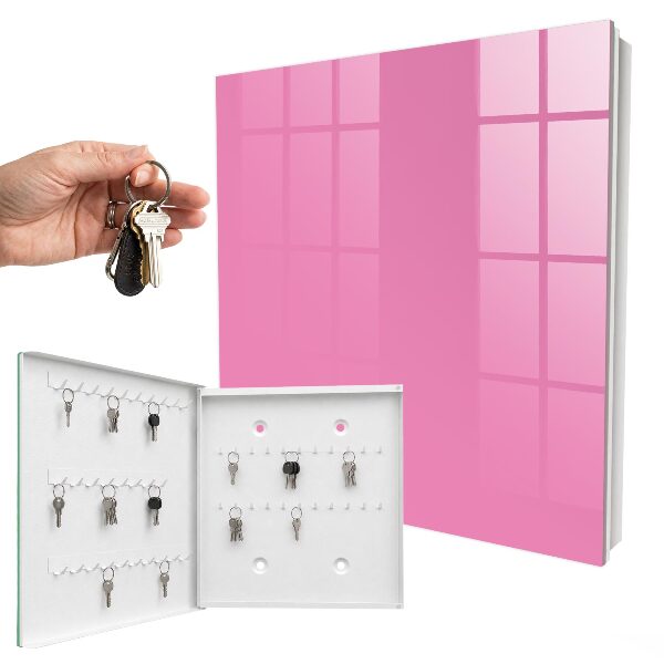 Key storage box Cool pink