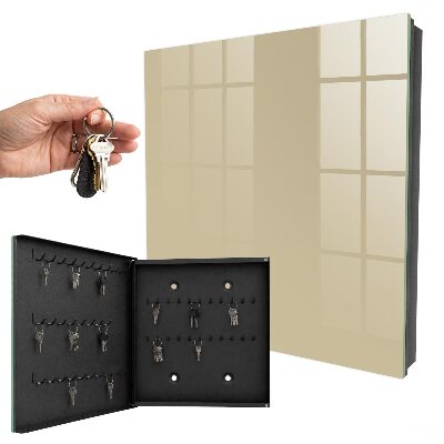 Key cabinet for wall Muted brown