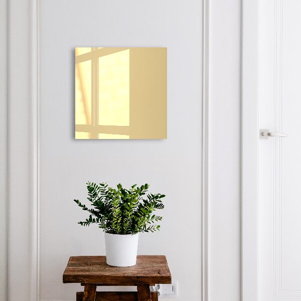 Key storage box Beige-yellow