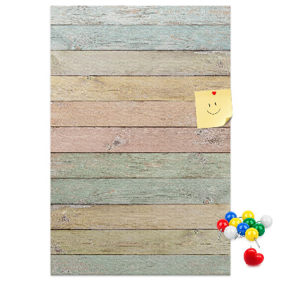 Pin board Pastel rustic boards
