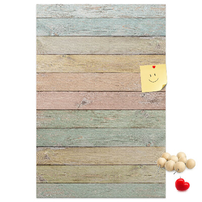 Pin board Pastel rustic boards