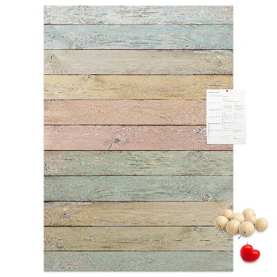 Pin board Pastel rustic boards