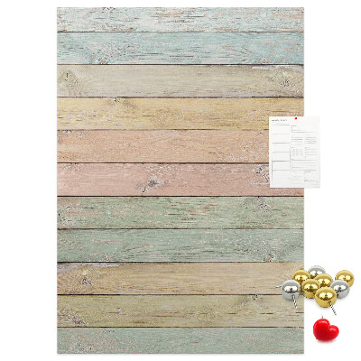 Pin board Pastel rustic boards