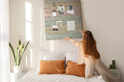 Pin board Pastel rustic boards