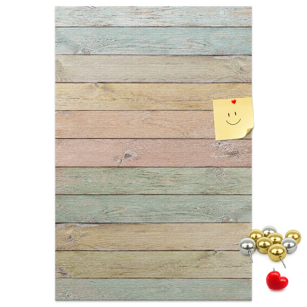 Pin board Pastel rustic boards
