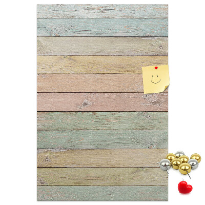 Pin board Pastel rustic boards