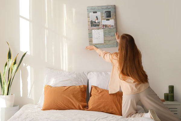 Pin board Pastel rustic boards