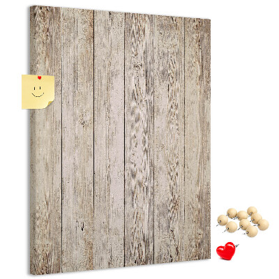 Pin board Rustic boards in a natural shade