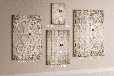 Pin board Rustic boards in a natural shade