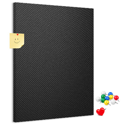 Pin board Black texture with a subtle charcoal pattern