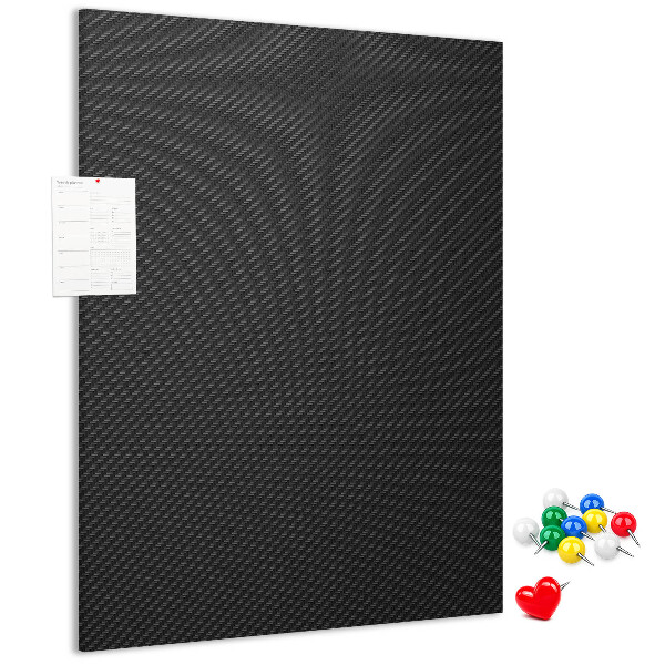 Pin board Black texture with a subtle charcoal pattern