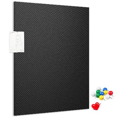 Pin board Black texture with a subtle charcoal pattern