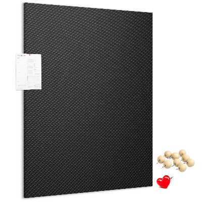 Pin board Black texture with a subtle charcoal pattern