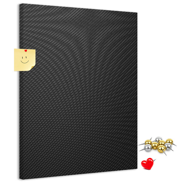 Pin board Black texture with a subtle charcoal pattern