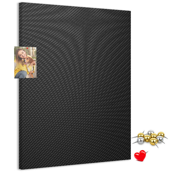Pin board Black texture with a subtle charcoal pattern