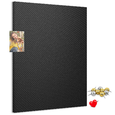 Pin board Black texture with a subtle charcoal pattern