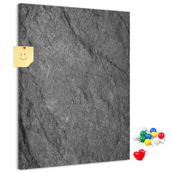 with a gray and black natural stone texture