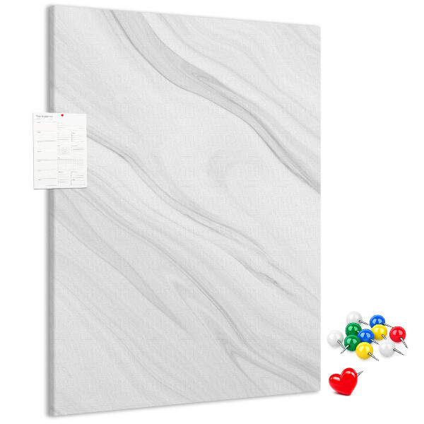 Pin board Elegant marble pattern in shades of gray