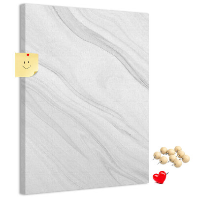 Pin board Elegant marble pattern in shades of gray