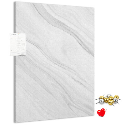 Pin board Elegant marble pattern in shades of gray