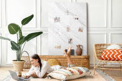 Pin board Elegant marble pattern in shades of gray
