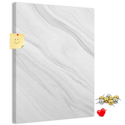 Pin board Elegant marble pattern in shades of gray