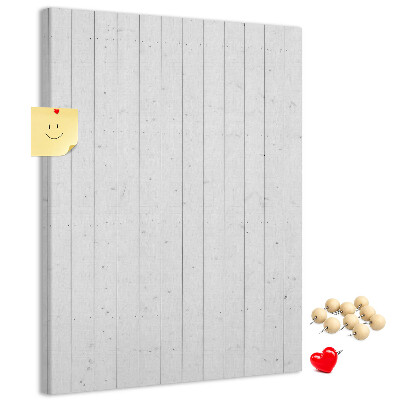 Cork notice board Light wooden texture on the background
