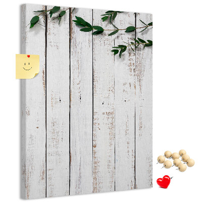Pin board Rustic boards with delicate branches