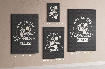 Pin board Mountains and adventure in vintage style