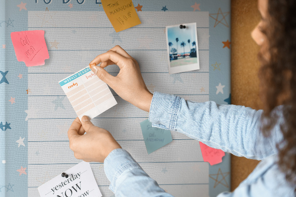 Pin board Star Theme for To Do Lists