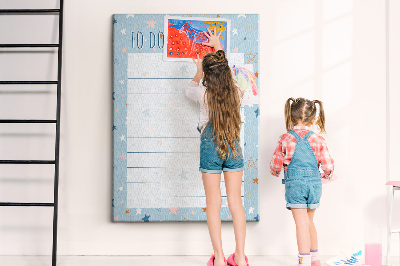 Pin board Star Theme for To Do Lists