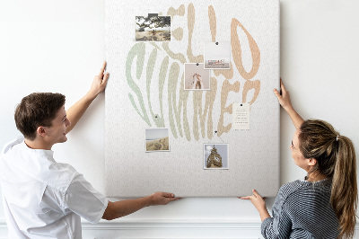 Pin board A retro summer welcome