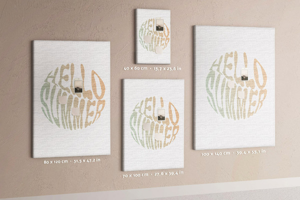 Pin board A retro summer welcome