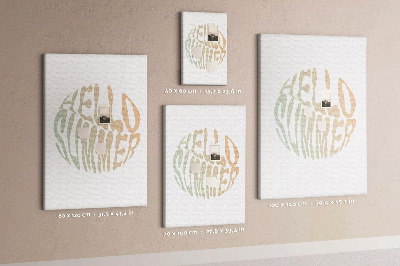 Pin board A retro summer welcome