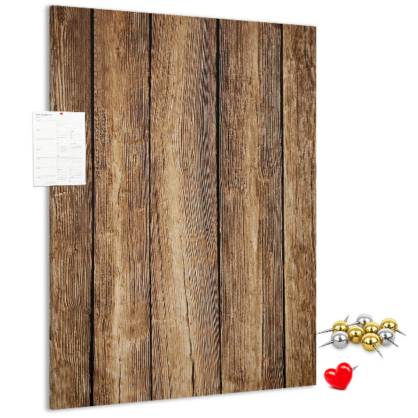 Wall cork memo board Natural wood texture background