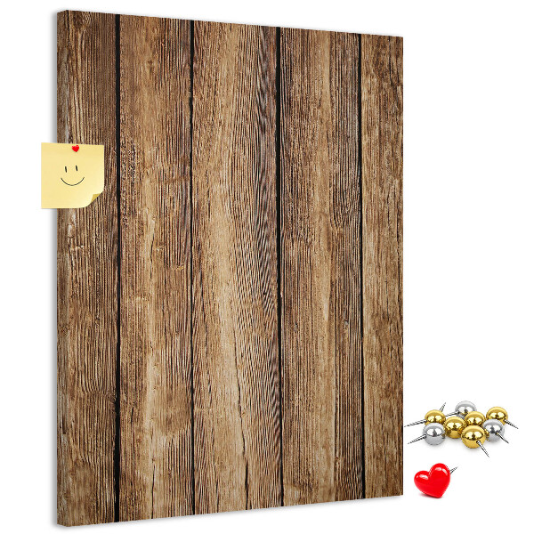Wall cork memo board Natural wood texture background