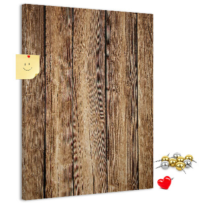 Wall cork memo board Natural wood texture background