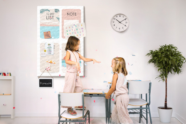 Memo cork board Summer To-Do List and Notes