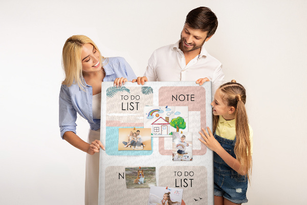 Memo cork board Summer To-Do List and Notes