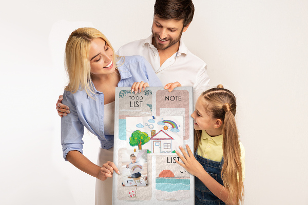 Memo cork board Summer To-Do List and Notes