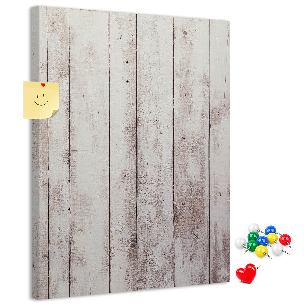 rustic light-colored board