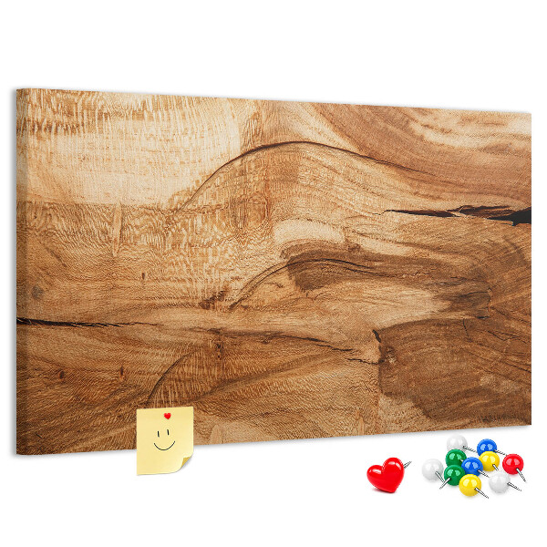Cork display board wood texture