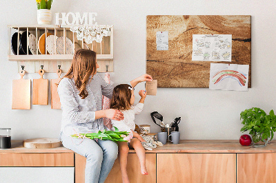 Cork display board wood texture