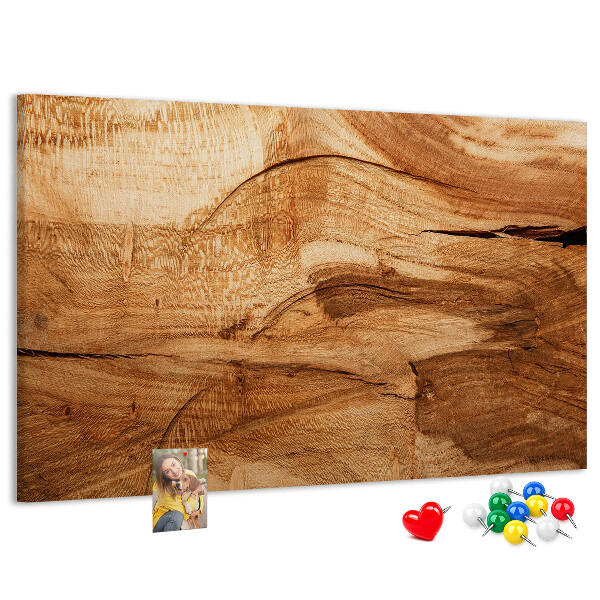 Cork display board wood texture