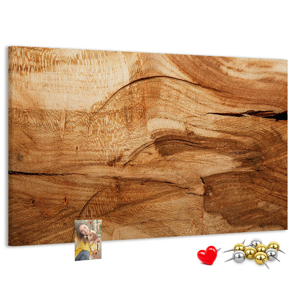 Cork display board wood texture
