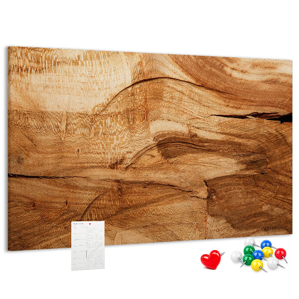 Cork display board wood texture