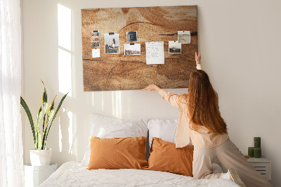 Cork display board wood texture