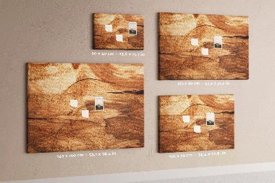 Cork display board wood texture